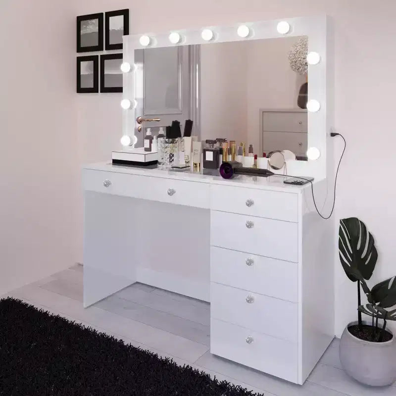 Coiffeuse lumineuse