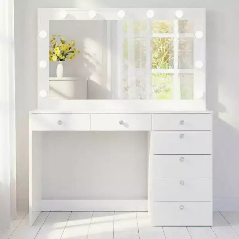 Coiffeuse lumineuse