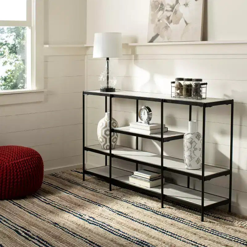 Console 3 Niveaux - Beige/Noir