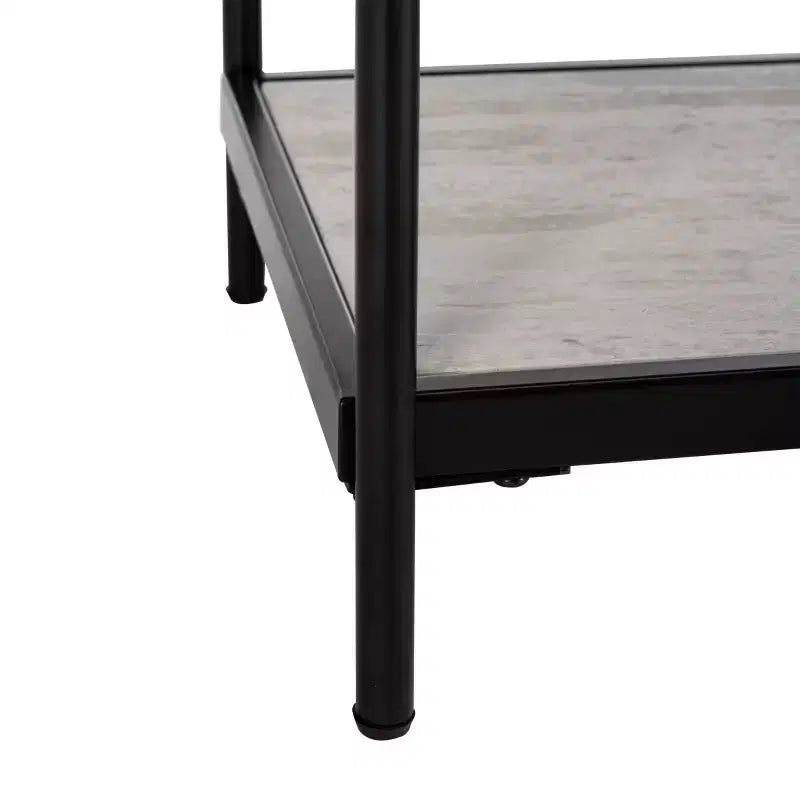 Console 3 Niveaux - Beige/Noir