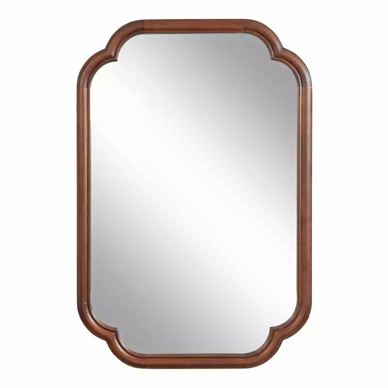 24x36 Glenby Scallop Wall Mirror - Kate & Laurel All Things Decor