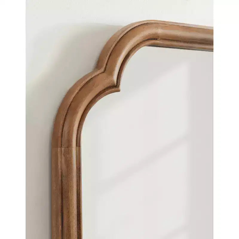 24x36 Glenby Scallop Wall Mirror - Kate & Laurel All Things Decor
