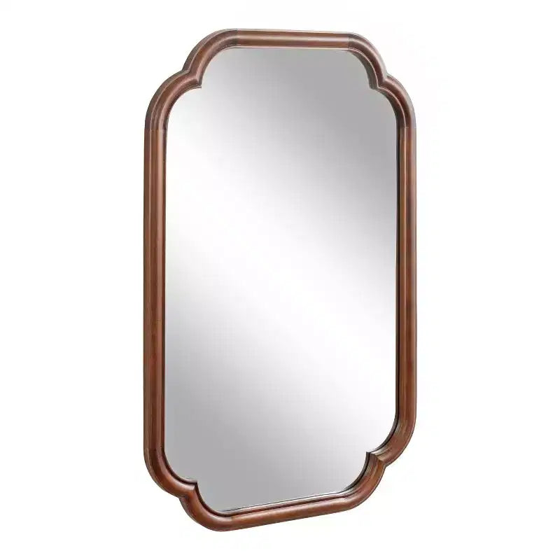 24x36 Glenby Scallop Wall Mirror - Kate & Laurel All Things Decor