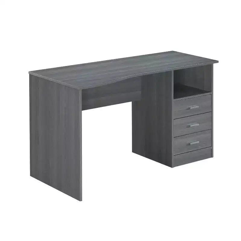 Classic Computer Desk with Multiple Drawers - Techni Mobili