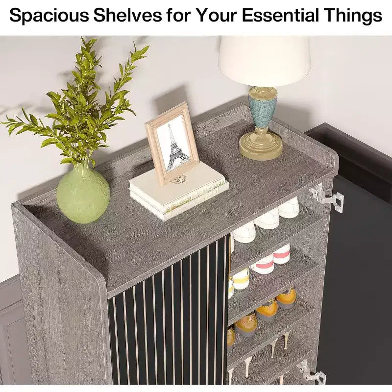 Lantine 5-tier Shoe Rack Organizer Cabinet