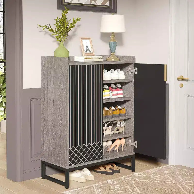 Lantine 5-tier Shoe Rack Organizer Cabinet