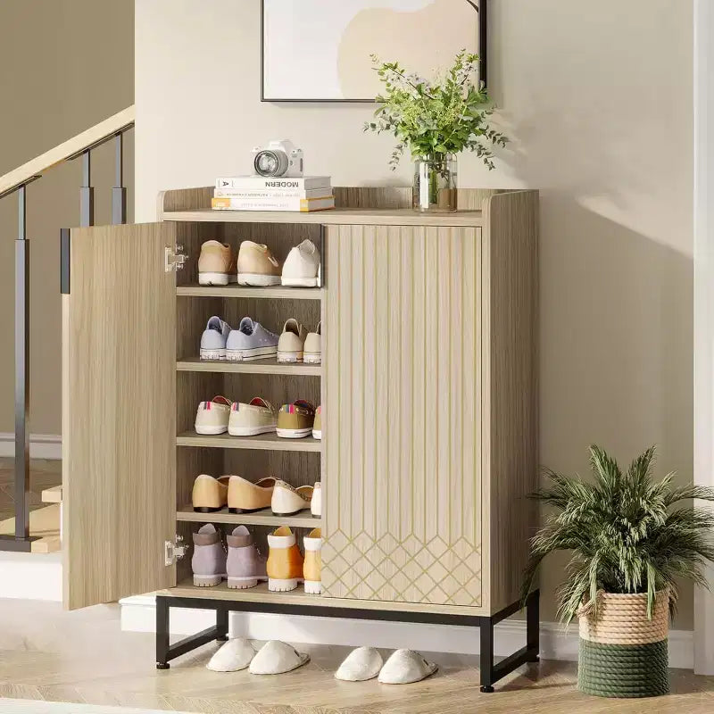 Lantine 5-tier Shoe Rack Organizer Cabinet