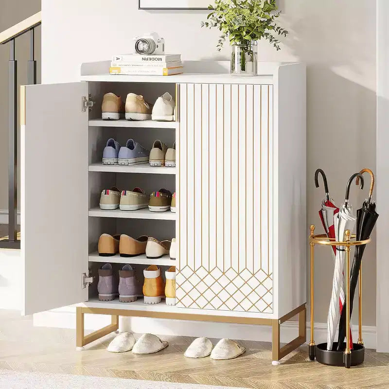 Lantine 5-tier Shoe Rack Organizer Cabinet