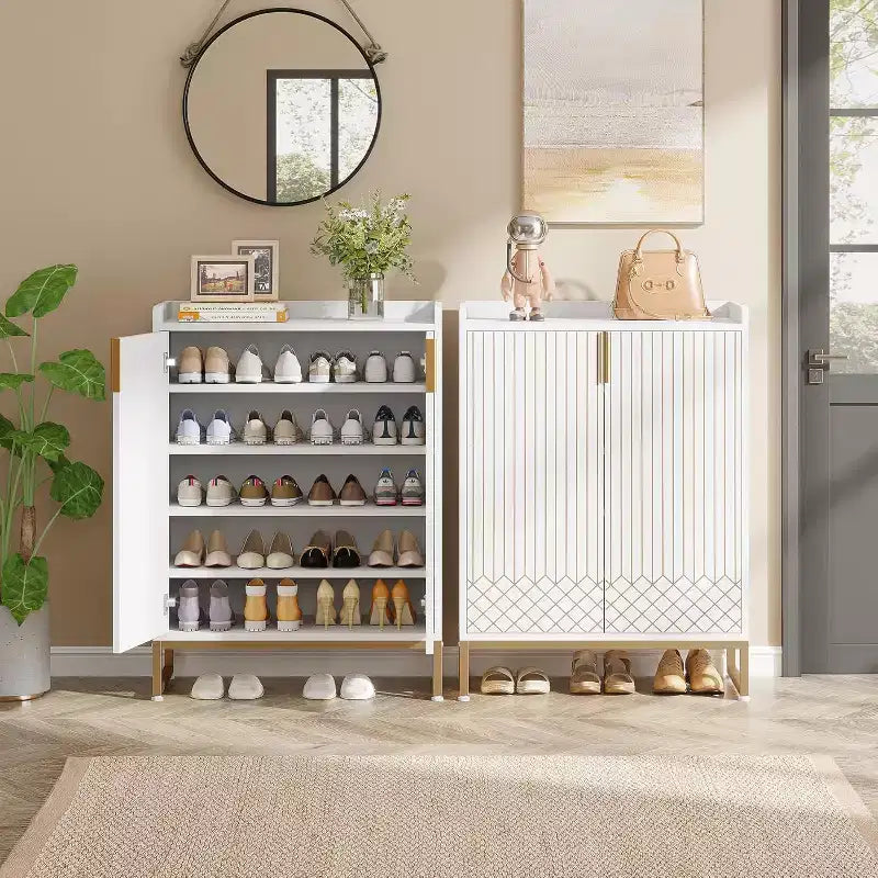 Lantine 5-tier Shoe Rack Organizer Cabinet