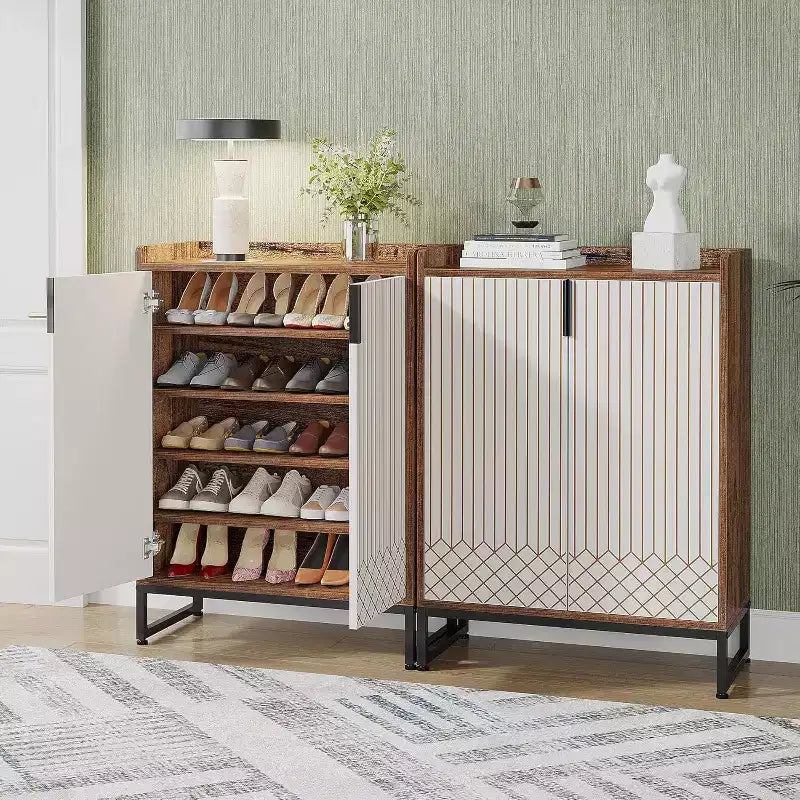 Lantine 5-tier Shoe Rack Organizer Cabinet
