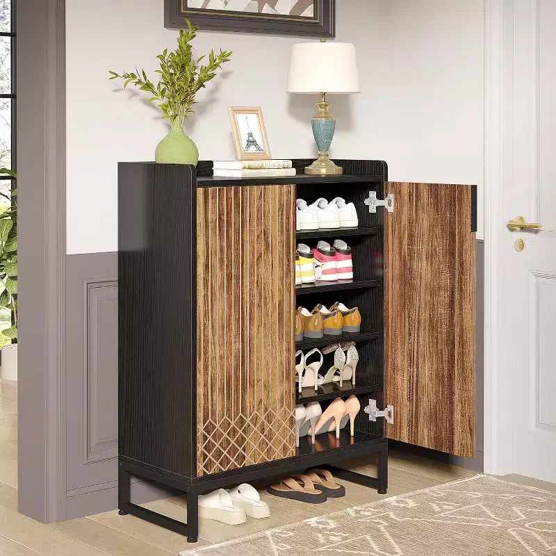Lantine 5-tier Shoe Rack Organizer Cabinet