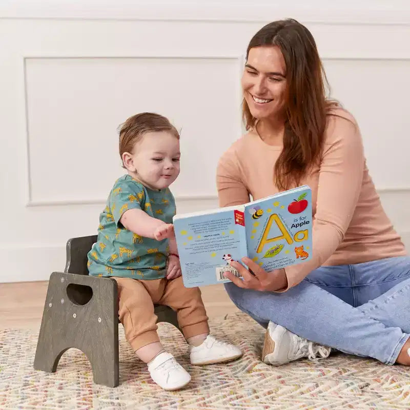 Chaise empilable en bois pour enfant de 6 po