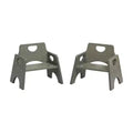 Stackable Wooden Toddler Chair 6in 2-Pack