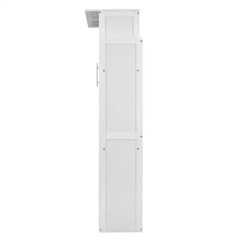 Full/Queen Size Murphy Bed/Wall Bed with Shelves and LED Lights 4A - ModernLuxe