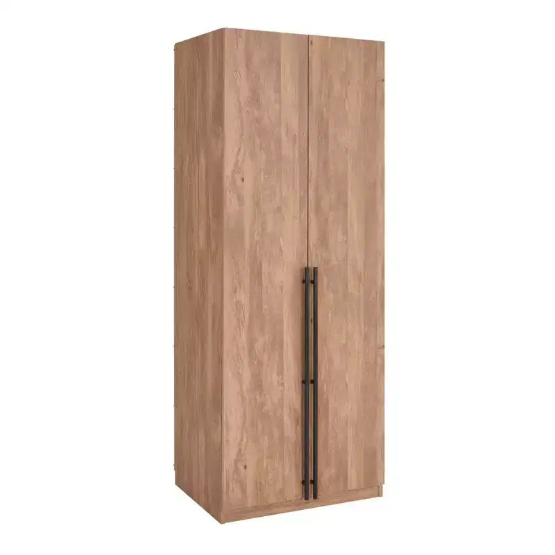 Manhattan Comfort Lee 2 Door and 2 Drawer Wardrobe Closet
