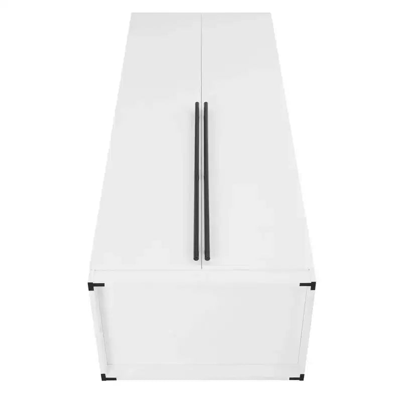 Manhattan Comfort Lee 2 Door and 2 Drawer Wardrobe Closet