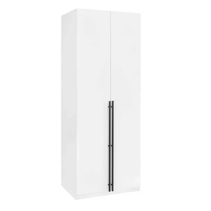 Manhattan Comfort Lee 2 Door and 2 Drawer Wardrobe Closet