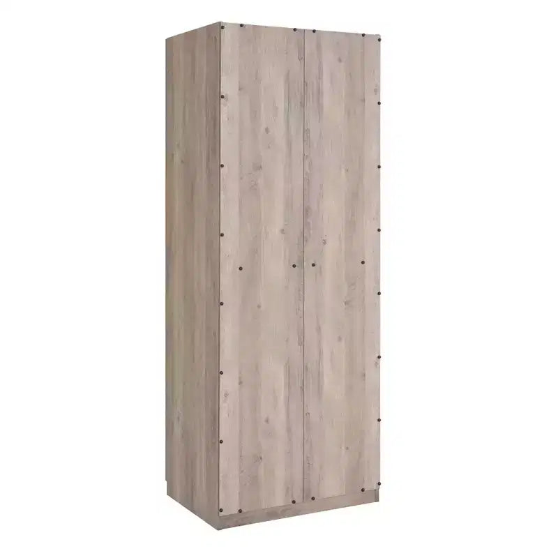 Manhattan Comfort Lee 2 Door and 2 Drawer Wardrobe Closet