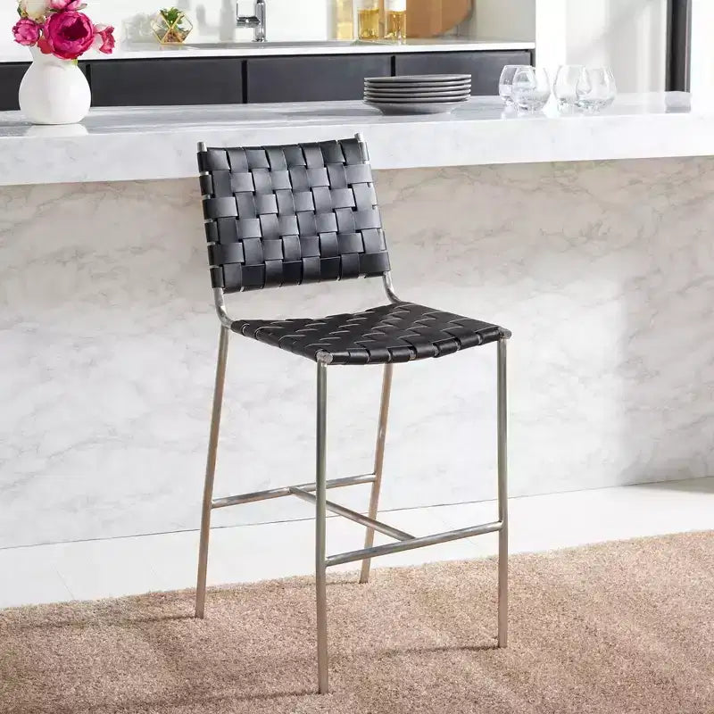 Olenna Woven Counter Stool - BST3011 - Safavieh