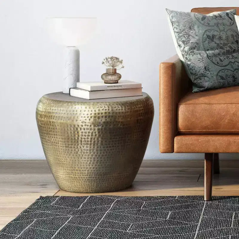 Lerner Metal Side Table - WyndenHall